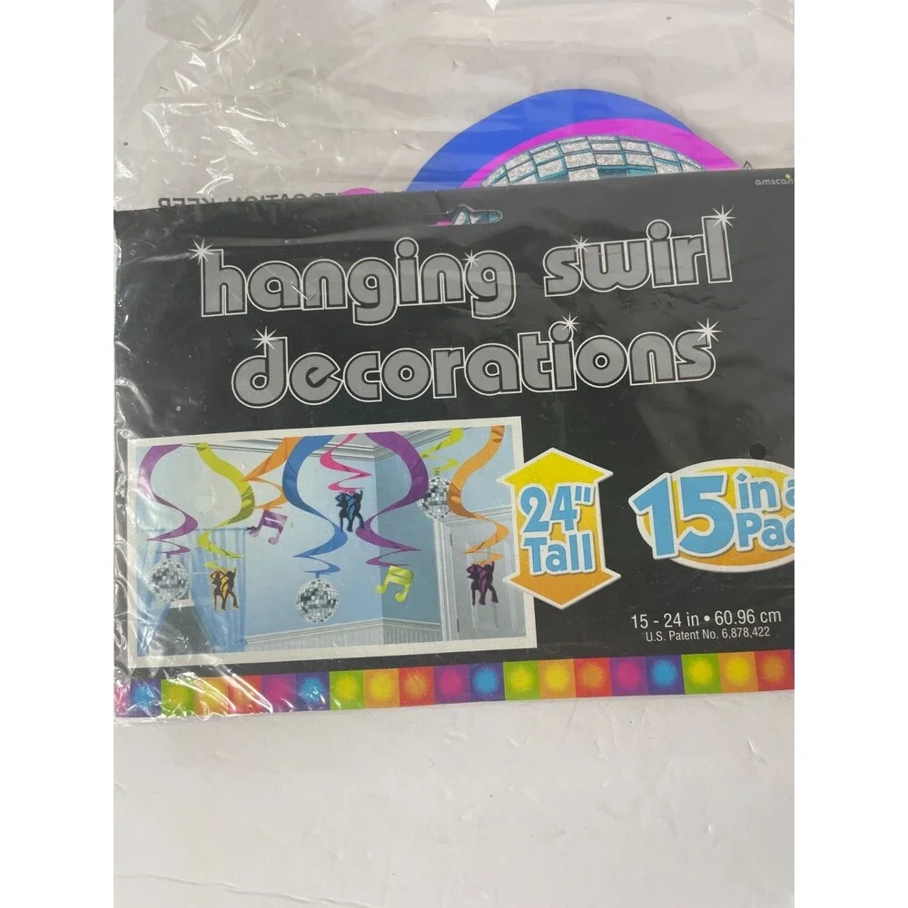 Amscan Hanging Swirl Decorations 15